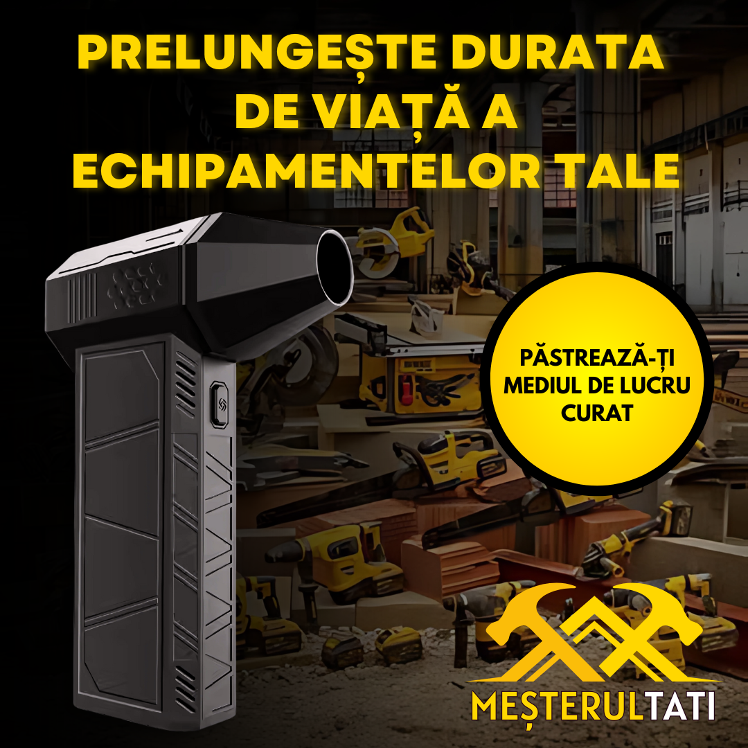 AirBlitz - Suflantă profesională compactă cu aer